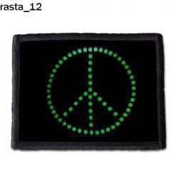 Rasta 12 - Small Printed Patch