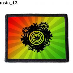 Rasta 13 - Small Printed Patch