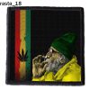 Rasta 18 - Small Printed Patch