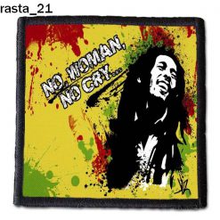 Rasta 21 - Small Printed Patch