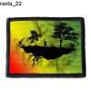 Rasta 22 - Small Printed Patch