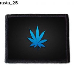Rasta 25 - Small Printed Patch