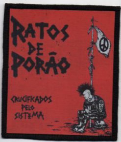 Ratos De Porao Cps - Small Printed Patch