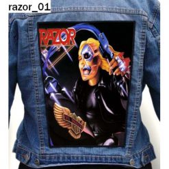 Razor 01 - Photo Quality Printed Back Patch