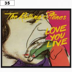 Rolling Stones 9857 - Small Printed Patch