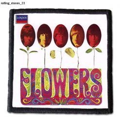 Rolling Stones 23 - Small Printed Patch