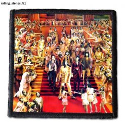 Rolling Stones 51 - Small Printed Patch