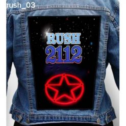 Rush 03 - Photo Quality Printed Back Patch