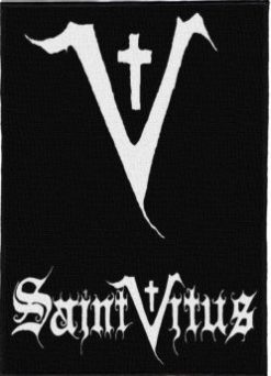 Saint Vitus Logo - Monster Size Printed Back Patch (30x41cm - 11.7x 16.1inch)