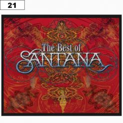 Santana The Bes 9879 - Small Printed Patch