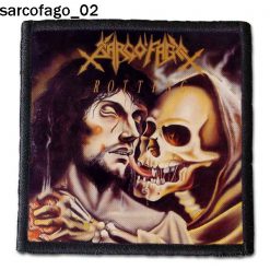 Sarcofago 02 - Small Printed Patch