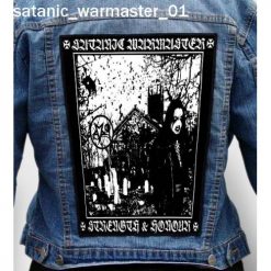 Satanic Warmaster 01 - Photo Quality Printed Back Patch