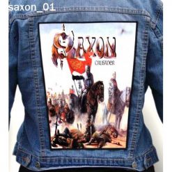 Saxon 01 - Photo Quality Printed Back Patch