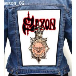 Saxon 02 - Photo Quality Printed Back Patch