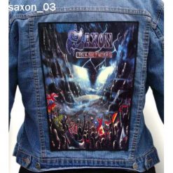 Saxon 03 - Photo Quality Printed Back Patch