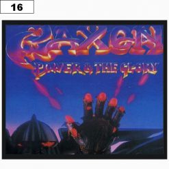 Saxon Power And 9894 - Small Printed Patch