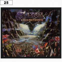 Saxon Rock The 9897 - Small Printed Patch