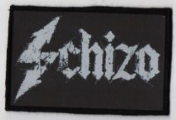 Schizo Logo - Small Printed Patch