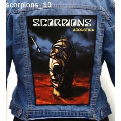Scorpions 10 - Photo Quality Printed Back Patch