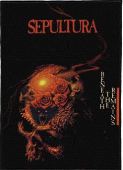 Sepultura Btr - Monster Size Printed Back Patch (30x41cm - 11.7x 16.1inch)