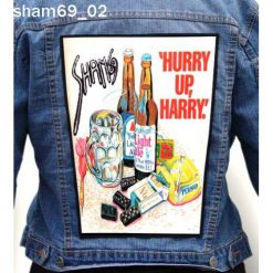 Sham69 02 - Photo Quality Printed Back Patch
