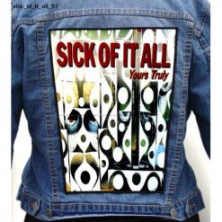 Sick Of It All 02 - Photo Quality Printed Back Patch