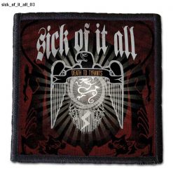Sick Of It All 03 - Small Printed Patch