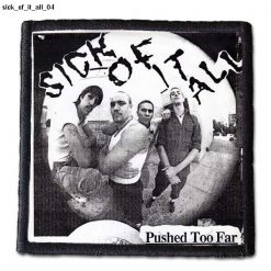 Sick Of It All 04 - Small Printed Patch