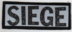 Siege Logo - Small Printed Patch