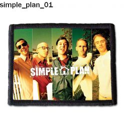 Simple Plan 01 - Small Printed Patch