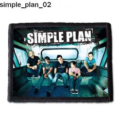Simple Plan 02 - Small Printed Patch