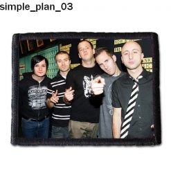 Simple Plan 03 - Small Printed Patch