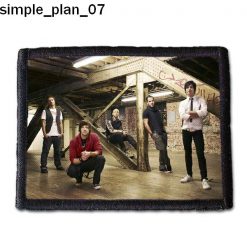 Simple Plan 07 - Small Printed Patch