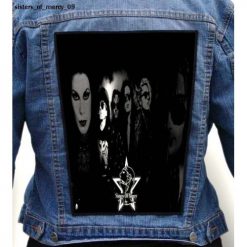Sisters Of Mercy 09 - Photo Quality Printed Back Patch