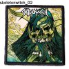 Skeletonwitch 02 - Small Printed Patch