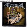 Skeletonwitch 05 - Small Printed Patch