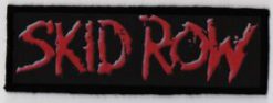 Skid Row Logo - Small Printed Patch