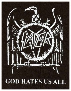 Slayer God Hate 12961 - Small Printed Patch