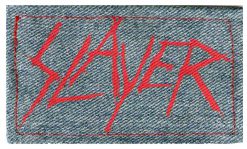 Slayer Logo Jea 13023 - Small Printed Patch