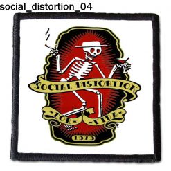 Social Distortion 04 - Small Printed Patch
