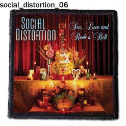 Social Distortion 06 - Small Printed Patch