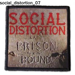 Social Distortion 07 - Small Printed Patch