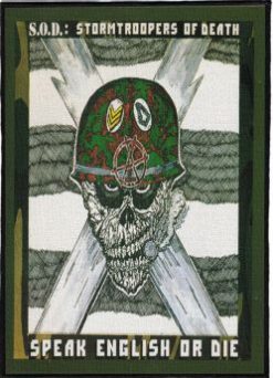 Sod Seod - Monster Size Printed Back Patch (30x41cm - 11.7x 16.1inch)