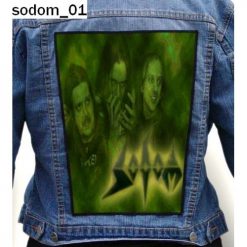 Sodom 01 - Photo Quality Printed Back Patch