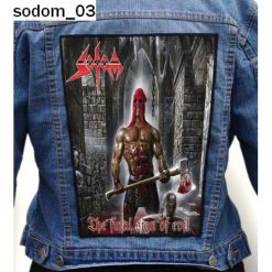 Sodom 03 - Photo Quality Printed Back Patch