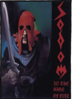 Sodom Itsoe - Monster Size Printed Back Patch (30x41cm - 11.7x 16.1inch)