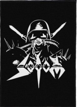 Sodom Logo - Monster Size Printed Back Patch (30x41cm - 11.7x 16.1inch)