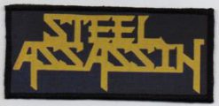 Steel Assassin Logo - Small Printed Patch