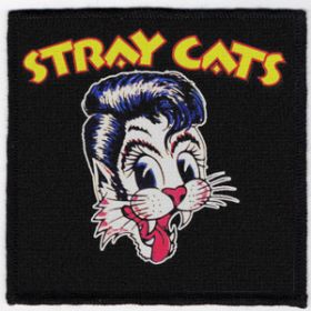 Stray Cats Logo - Small Printed Patch - King Of Patches