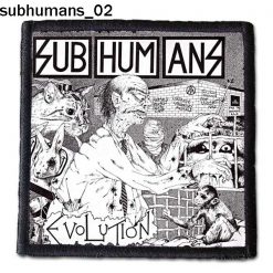 Subhumans 02 - Small Printed Patch